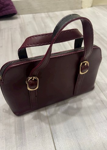Bordo Kadın Çanta - Görsel 2