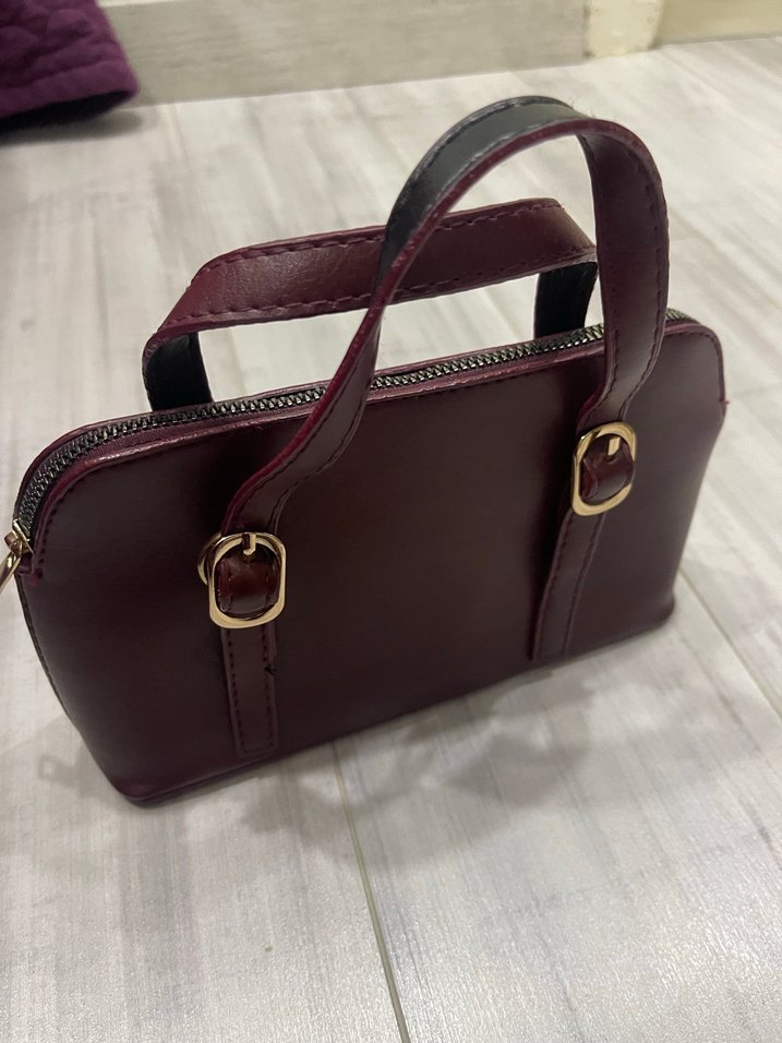 Bordo Kadın Çanta - Görsel 2