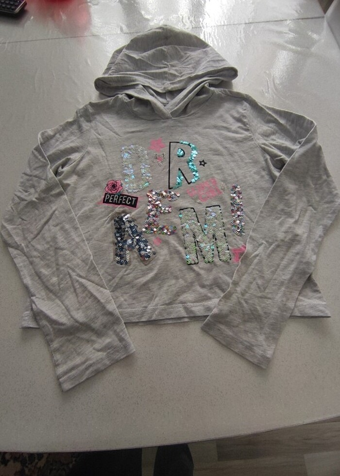 Kapüşonlu sweatshirt - Görsel 2