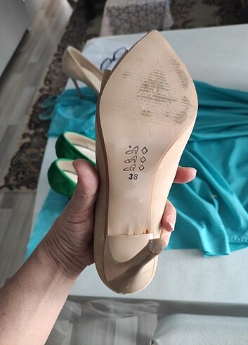 Süet stiletto - Görsel 6