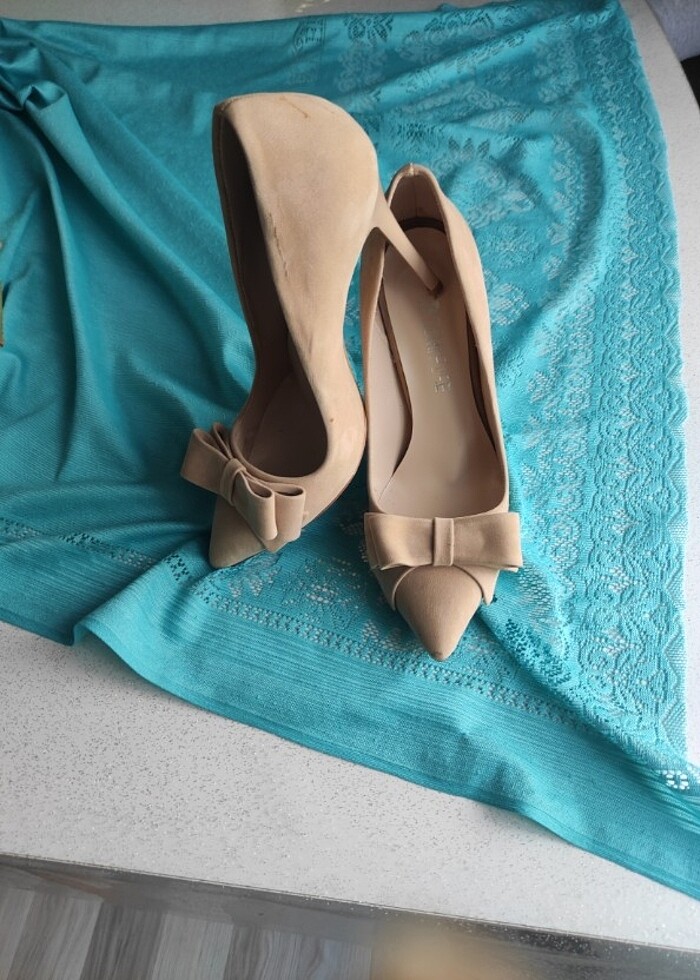 Süet stiletto - Görsel 2