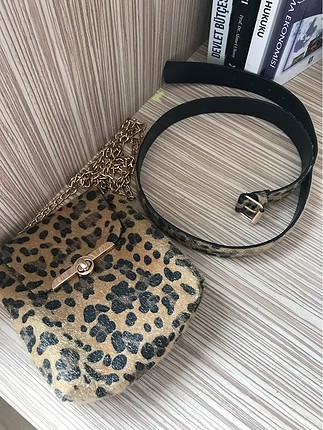 Leopar çanta
