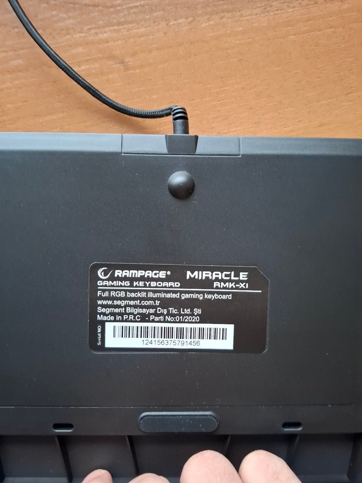 Rampage Mekanik Klavye - Görsel 2