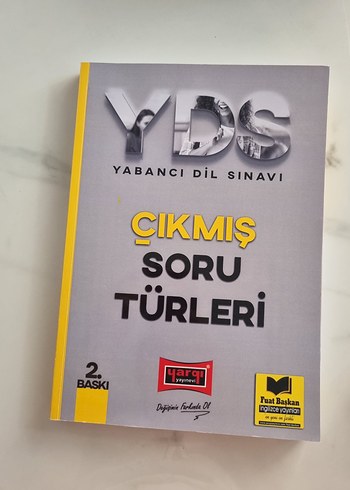 YDS Çıkmış Soru Türleri Kitabı