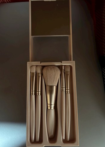 Bej Makyaj Fırça Seti - Görsel 2