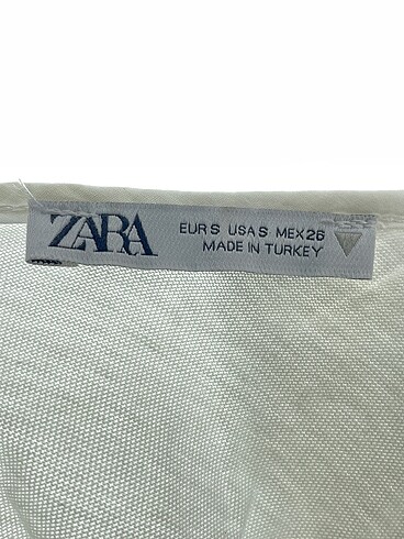 s Beden beyaz Renk Zara Bluz %70 İndirimli.