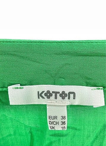 38 Beden yeşil Renk Koton gömlek
