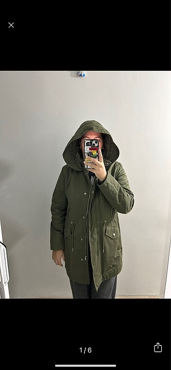 H&m parka çok iyi durumda