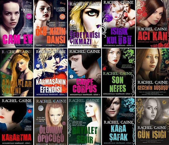 Morganville vampirleri cam ev serisi.