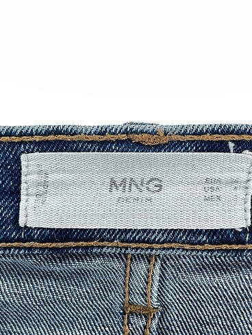 36 Beden mavi Renk Mango Jean / Kot %70 İndirimli.