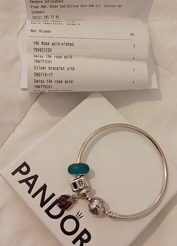 Pandora Pandorama bileklik sıfır