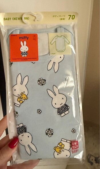 3 Ay Beden mavi Renk Miffy Yeni Dogan
