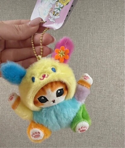 Mofusand Sanrio Peluş Çanta Süsü