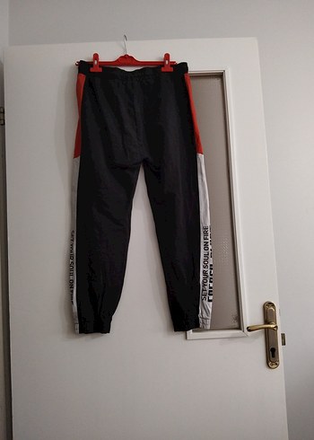 Siyah Rahat Kesim Erkek Eşofman Altı - Görsel 4