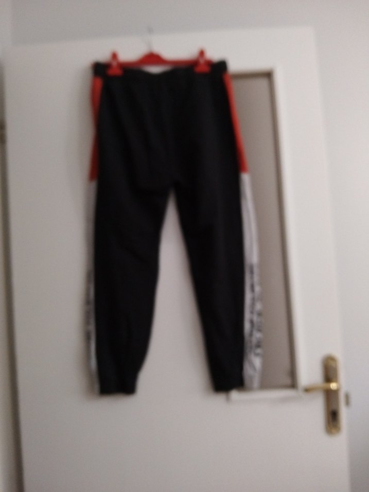 Siyah Rahat Kesim Erkek Eşofman Altı - Görsel 5