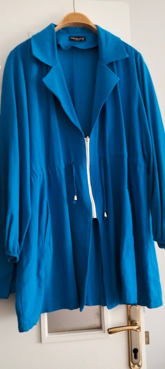 Mavi Keten Üçlü takım - Görsel 2