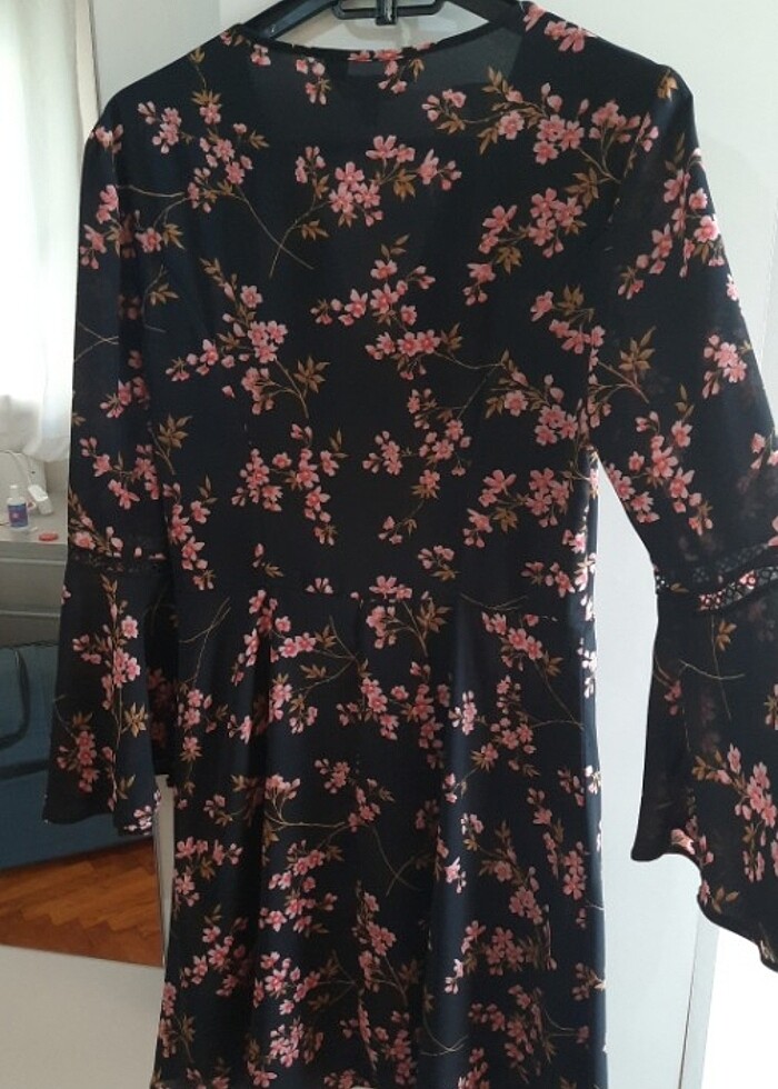 Uzun kollu abiye elbise - Görsel 4