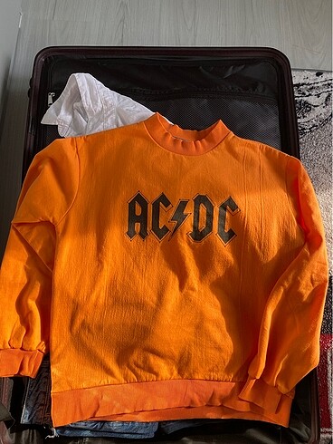 AC DC Turuncu Sweatshirt