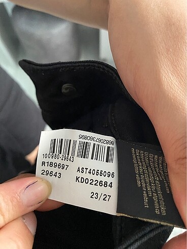 diğer Beden siyah Renk Siyah Kot pantolon