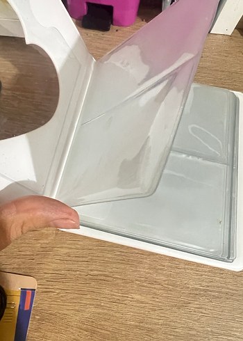  Kalp Detaylı Pembe kpop binder