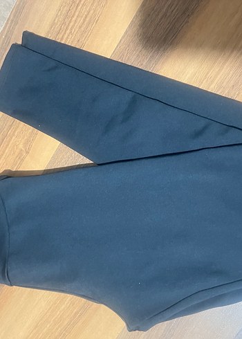 Siyah Kadın Spor Tayt, Normal Boy, Dar Kesim - Görsel 5