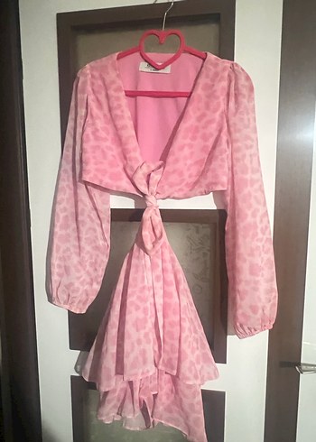 Holly Lolly marka pinky elbise - Görsel 6