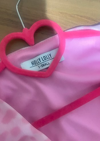 Holly Lolly marka pinky elbise - Görsel 9