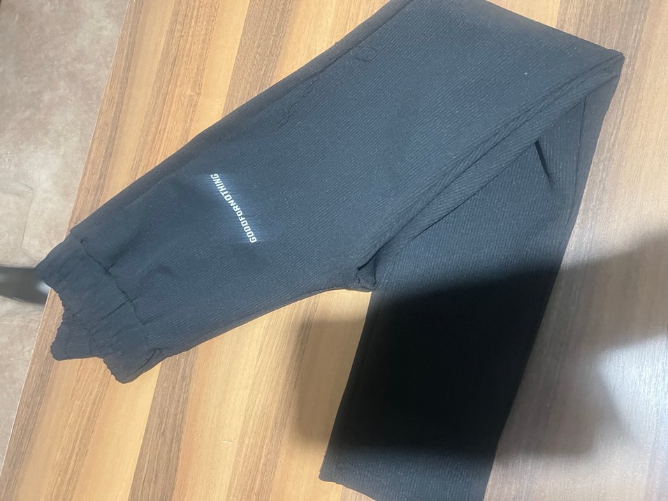 siyah Rahat Kesim Kadın Eşofman Altı - Görsel 3