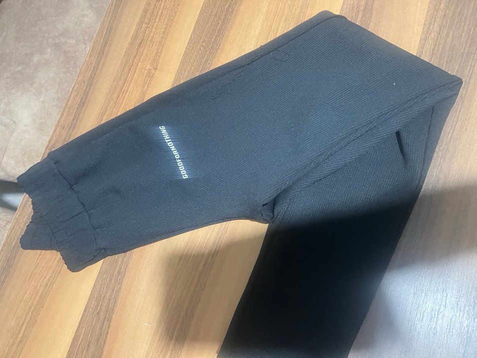 siyah Rahat Kesim Kadın Eşofman Altı - Görsel 2