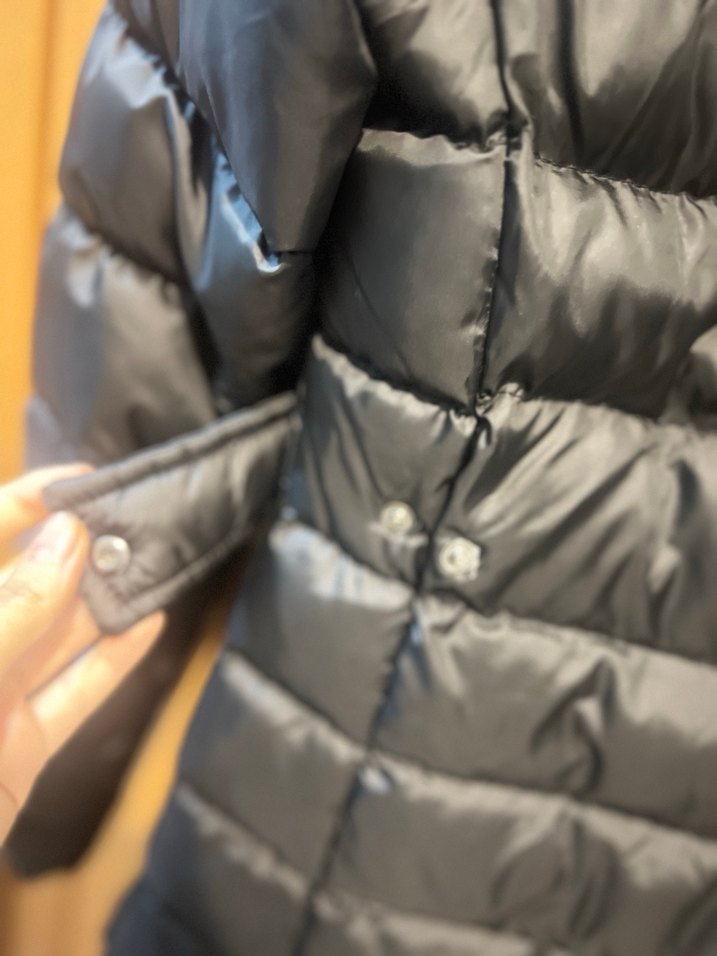 Siyah Kürklü Kadın Kışlık Mont - Görsel 5