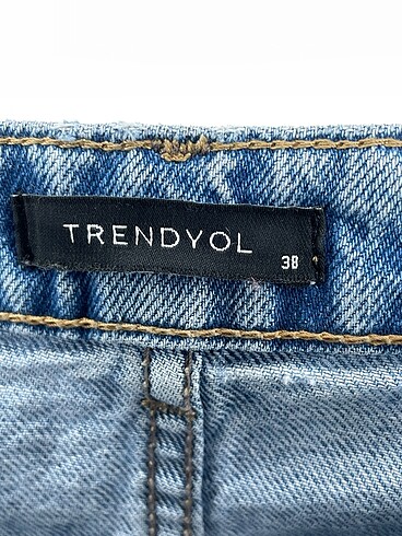 38 Beden mavi Renk Trendyol & Milla Jean / Kot %70 İndirimli.