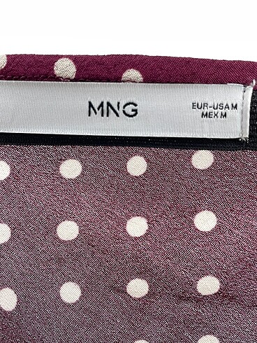m Beden bordo Renk Mango Midi Etek %70 İndirimli.