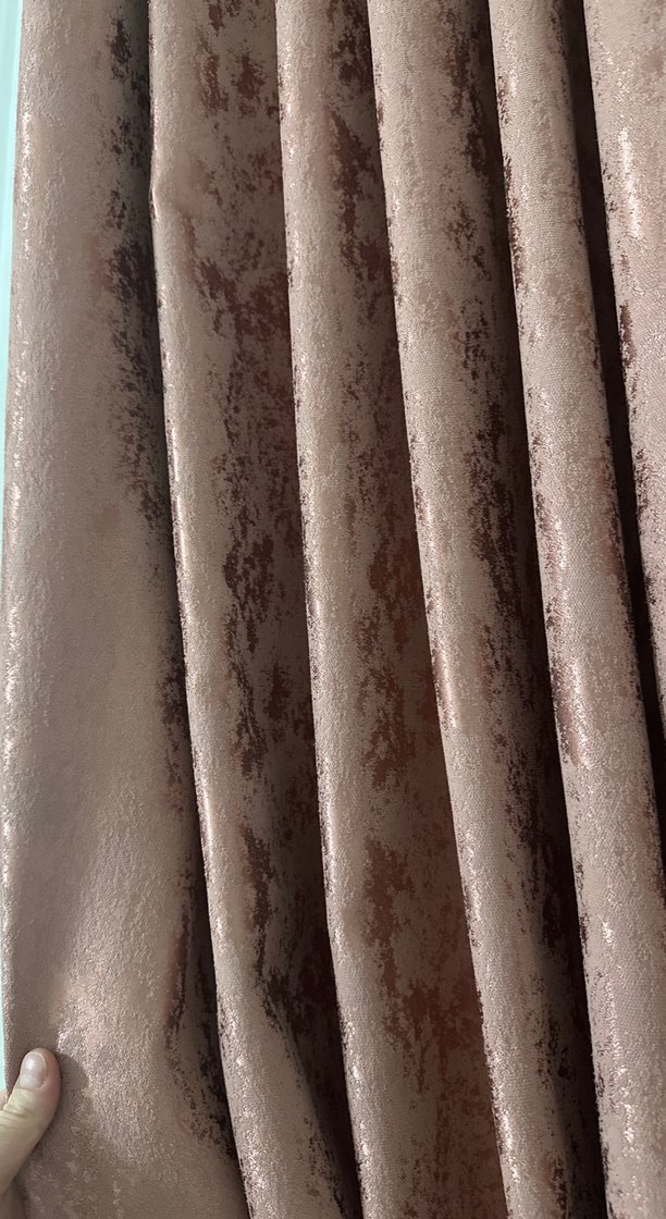 4 adet Parlak gül kurusu pembe tonları  Modern fon  Perde - Görsel 2