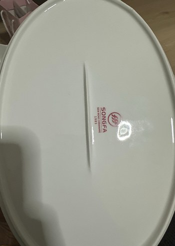 Beyaz porselen  Kabı - Görsel 3