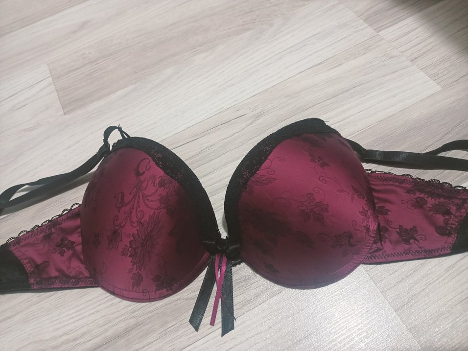 Dantel Desenli dolgulu Sütyen - Görsel 2