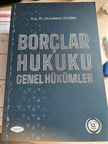 Borçlar hukuku genel hükümler