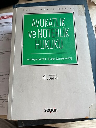 Avukatlık ve noterlik hukuku