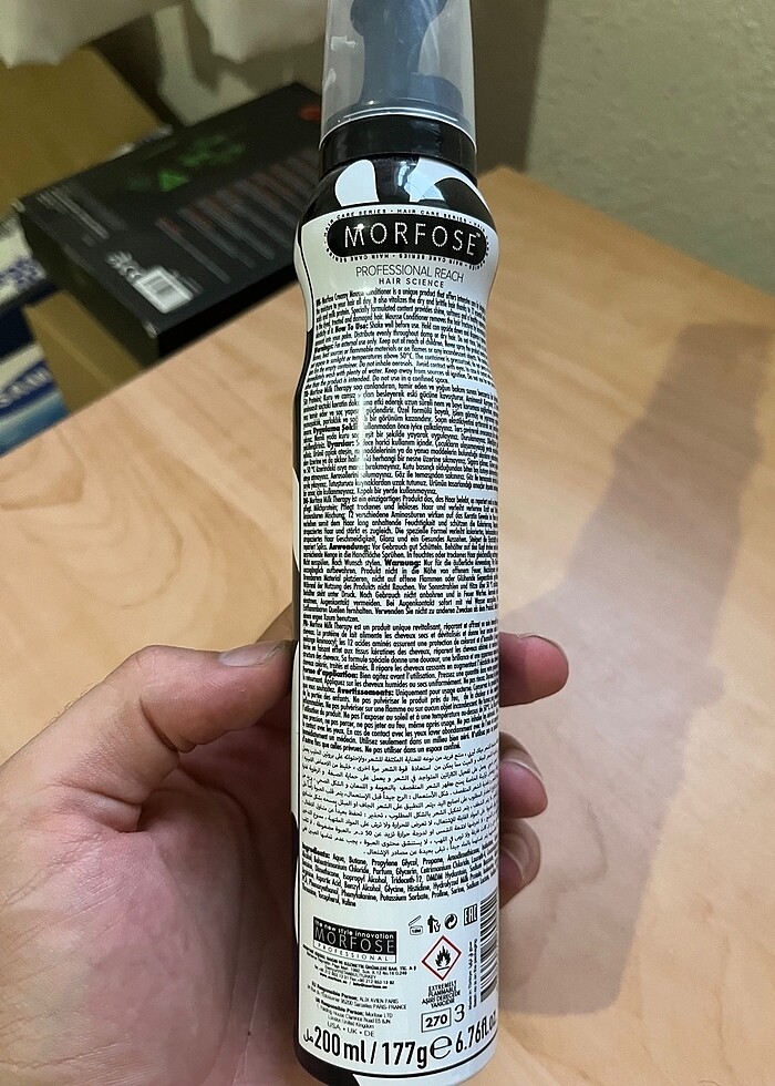 Morfose Milk Therapy Saç Köpügü 200 ml - Besleyici, Koruyucu Etk - Görsel 4