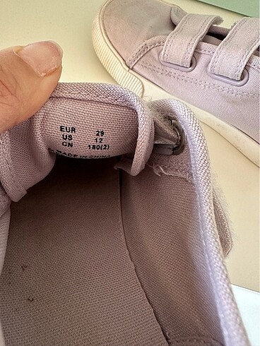29 Beden H&M Kanvas Ayakkabı 29 Numara
