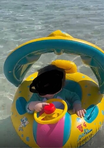  Beden Gölgelikli bebek simidi
