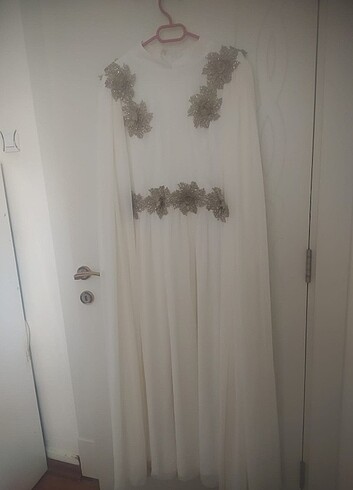 Diğer nikah elbisesi büyük Beden tesettür