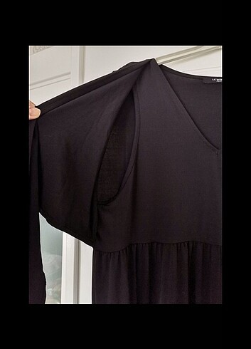 44 Beden siyah Renk Hamile elbise