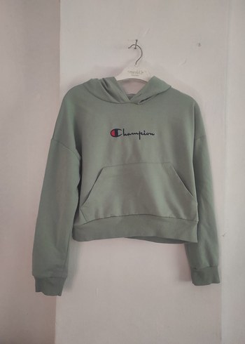Gri Kapüşonlu Kadın Sweatshirt