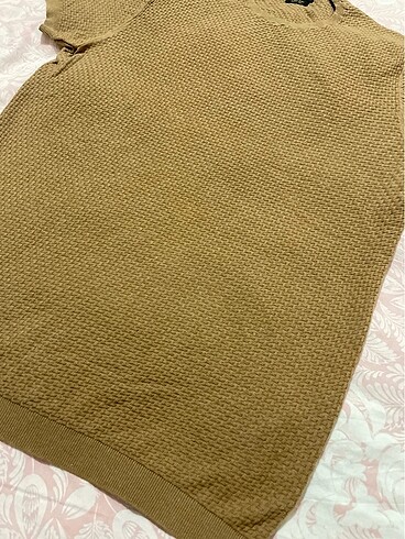 Massimo Dutti kısa kol triko - Görsel 3