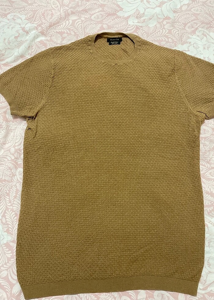 Massimo Dutti kısa kol triko - Görsel 2