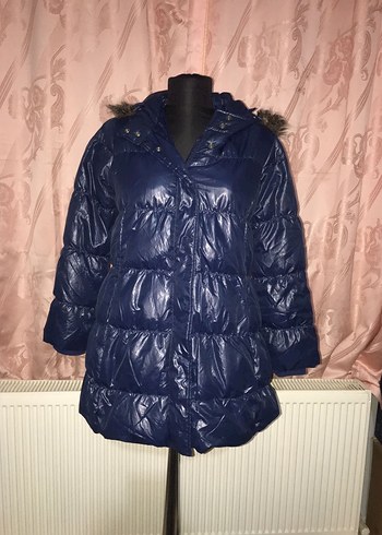 Benetto Kürklü down Mont - Görsel 6