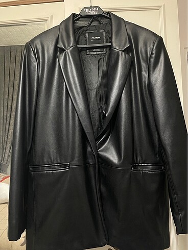 Deri Blazer Ceket