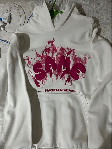 Köstebek kapüson detaylı sweatshirt