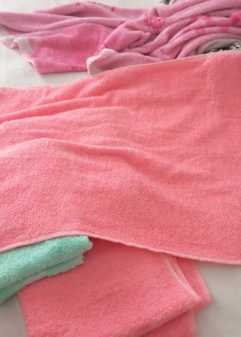  Beden Pastel Pembe Yumuşak Havlu
