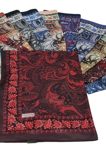 Bohem Tarzı Kahverengi Drapeli Kadın Şal - Görsel 13